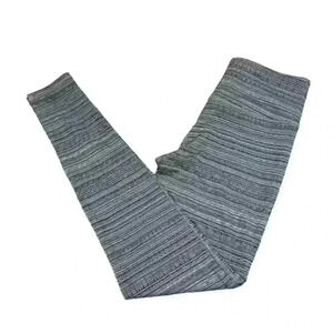 Athleta High Rise Jacquard Chaturanga Leggings Silver‎ Bells/Fog Size S